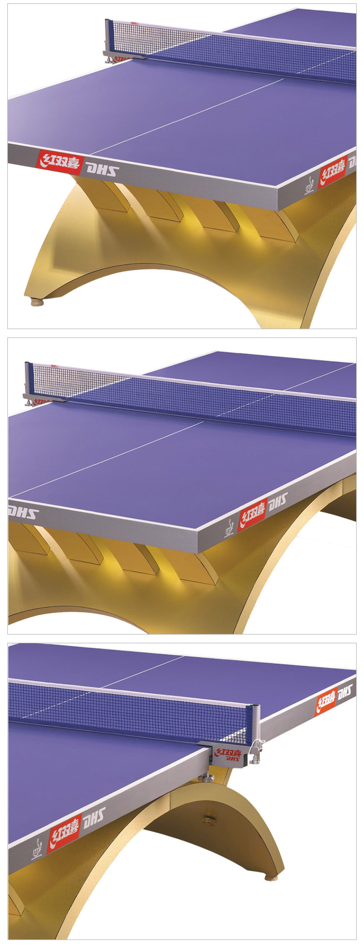 金彩虹乒乓球台_红双喜乒乓球桌_比赛专用乒乓球台-广西YABO体育健身器材有限公司