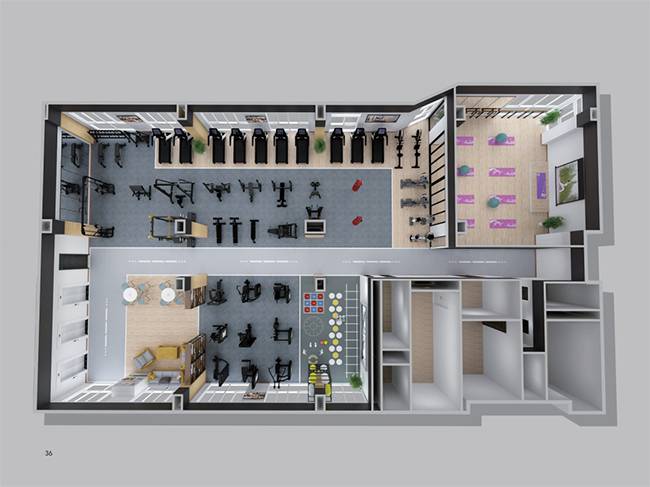 房地产健身器材解决方案-YABO健身器材