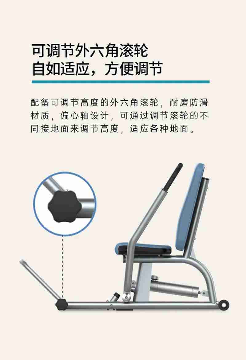 YABO56等速肌力训练系列：专为老年人打造的肌肉力量训练器